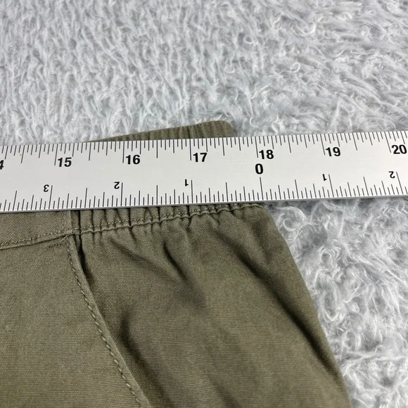 HM Divided Mens Olive Green Wide Leg Cargo Pants Size 14 New With Tags - Picture 6 of 11